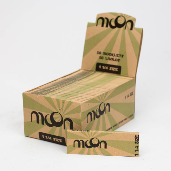 MOON - PREMIER BROWN 1 - 1/4" Size Coast 2 Coast size 1 ¼ - 50 packs