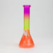 10" Multi color glass water bong Glass Bong BANKA