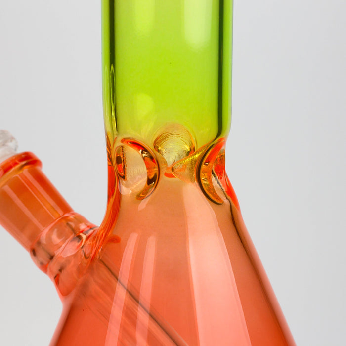 10" Multi color glass water bong Glass Bong BANKA