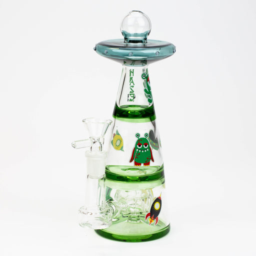 8" HAZE UFO glass bong [HZ-81] Glass Bong Canadian Distributor