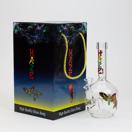 8" HAZE Mooth glass water bong [HZ073] Glass Bong Canadian Distributor