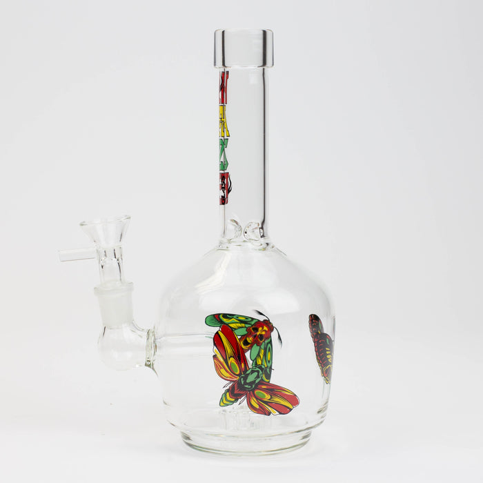 8" HAZE Mooth glass water bong [HZ073] Glass Bong Canadian Distributor