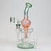 9" SOUL Glass 2-in-1 recycler bong [S2093] Glass Bong Canadian Distributor GREEN