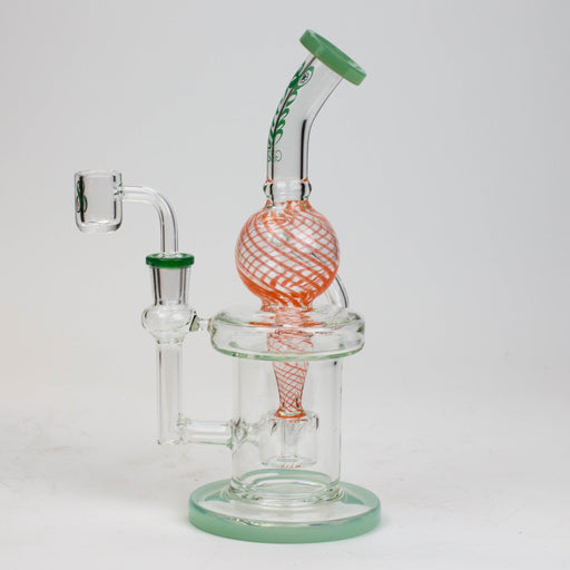 9" SOUL Glass 2-in-1 recycler bong [S2093] Glass Bong Canadian Distributor