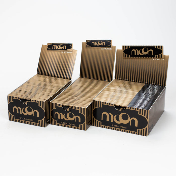 MOON - CLASSIC GOLD - 50 packs 1 - 1/4" Size Coast 2 Coast