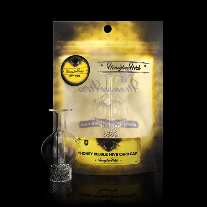 Honeybee Herb - HONEY HIVE BUBBLE CARB CAP Cap · Dabber · Insert · Clip · Nail Honeybee Herb