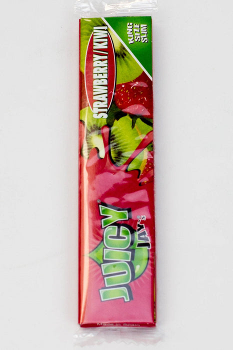 Juicy Jay's King Size Rolling Papers Pack of 2-Strawberry / Kiwi - One Wholesale