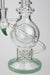 9.5" SOUL Glass 2-in-1 double glass sphere recycler- - One Wholesale