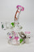 8" SOUL Glass 2-in-1 Mushroom Dab Rig-Pink - One Wholesale