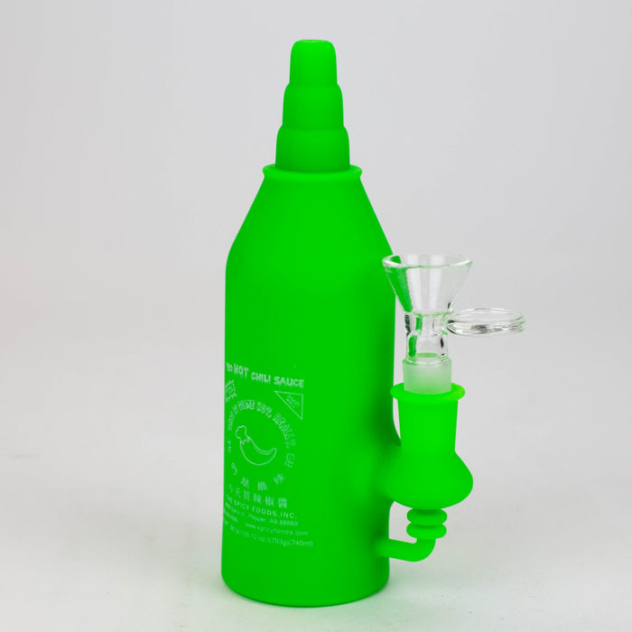WENEED®- 6.5" Silicone Sriracha Water Pipe
