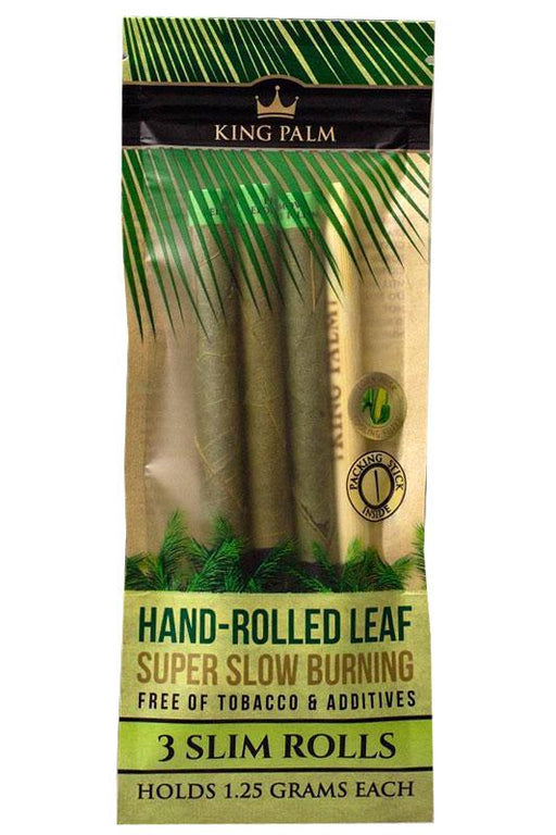 King Palm Hand-Rolled Leaf 1 Pack-Slim - One Wholesale