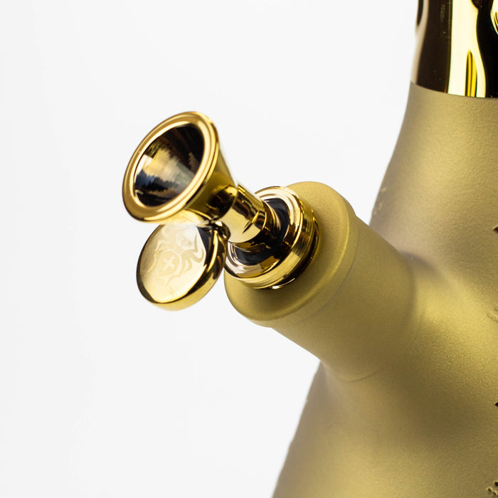 13" XTREME Glass / 7 mm / Sandblast Electroplated Glass beaker Bong [XTR-M209] Glass Bong Canadian Distributor