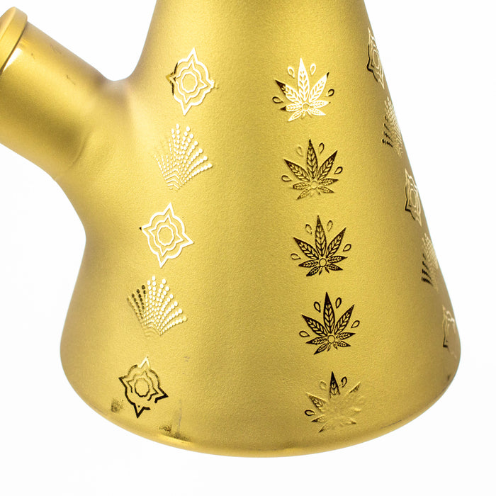 13" XTREME Glass / 7 mm / Sandblast Electroplated Glass beaker Bong [XTR-M209] Glass Bong Canadian Distributor