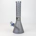 13" XTREME Glass / 7 mm / Sandblast Electroplated Glass beaker Bong [XTR-M209] Glass Bong Canadian Distributor Grey