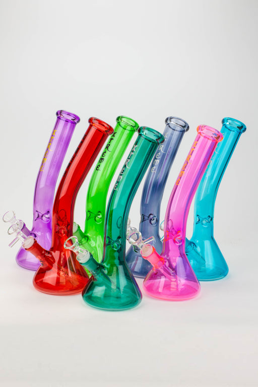 12" XTREME Curve Neck Glass Bong [XTR5005] Glass Bong Canadian Distributor