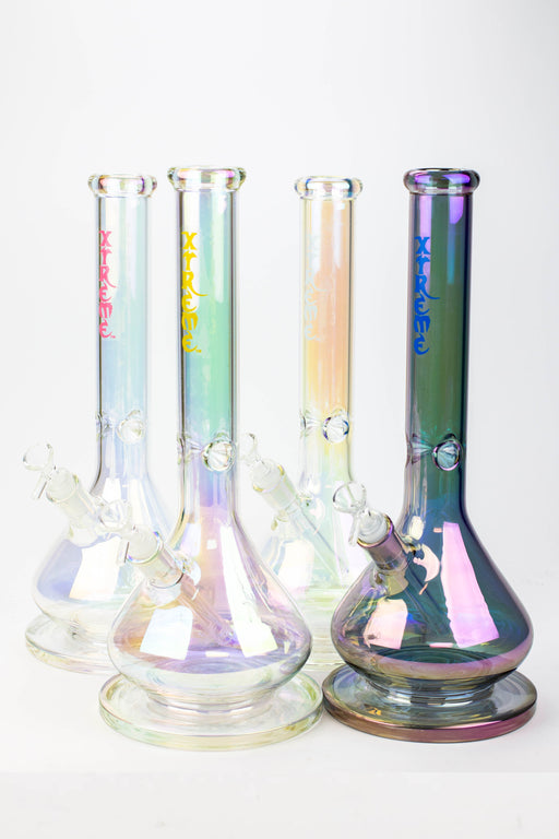 16" XTREME / 7 mm / wide base Electroplated glass Bong [XTR5007] Glass Bong Canadian Distributor