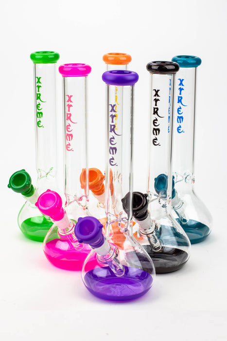 12" XTREME Round base Glass Bong [XTR5008] Glass Bong Canadian Distributor