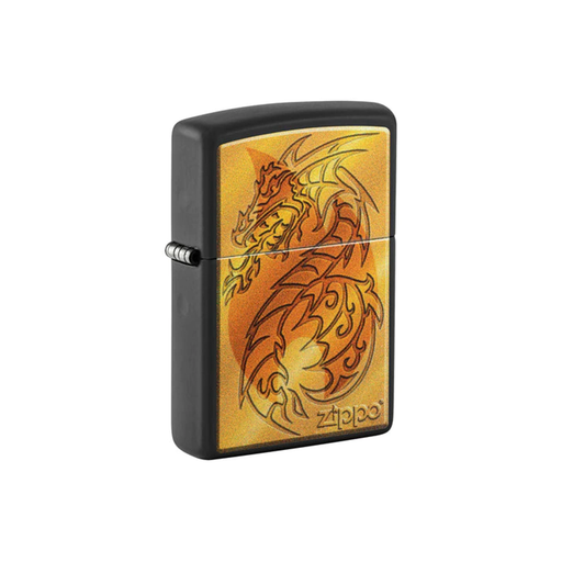 Zippo 48364 Medieval Mythological Design Zippo Lighter ONE