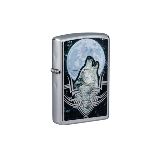 Zippo 49261 Howling Wolf Design Zippo Lighter ONE