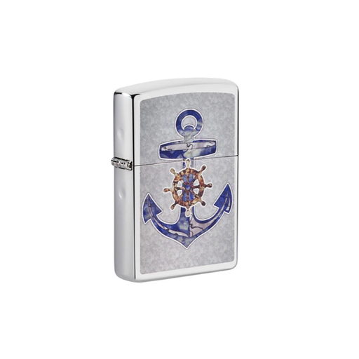 Zippo 49411 Anchor Design Zippo Lighter ONE