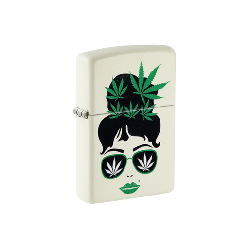 Zippo 49837 Cannabis Design Zippo Lighter ONE
