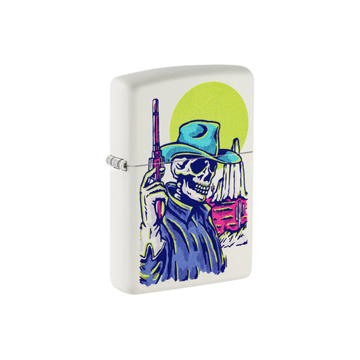 Zippo 48502 Cowboy Skull Design Zippo Lighter ONE