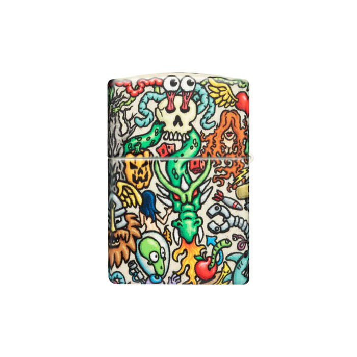 Zippo 48394 Tattoo Theme Design Zippo Lighter ONE