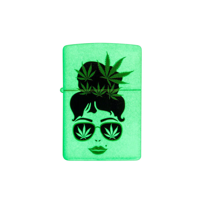 Zippo 49837 Cannabis Design Zippo Lighter ONE