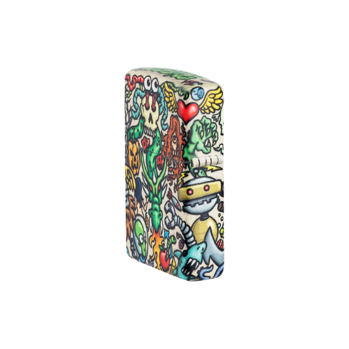 Zippo 48394 Tattoo Theme Design Zippo Lighter ONE