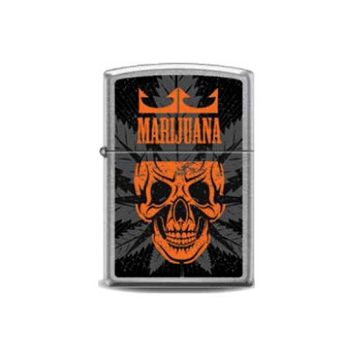 Zippo 207 Skull 407483 Zippo Lighter ONE