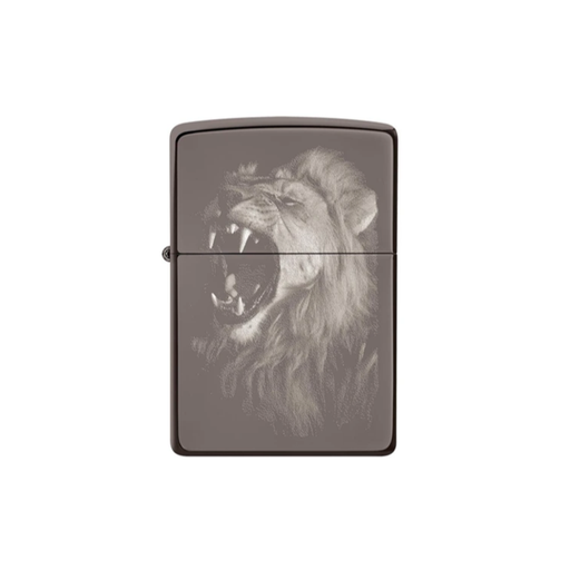 Zippo 49433 Fierce Lion Design Zippo Lighter ONE