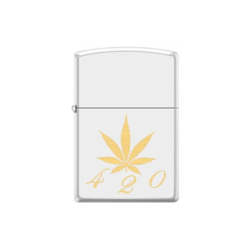 Zippo 214 420 And Leaf Zippo Lighter ONE