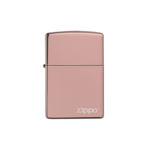 Zippo 49190ZL HP Rose Gold W/Zippo Zippo Lighter ONE