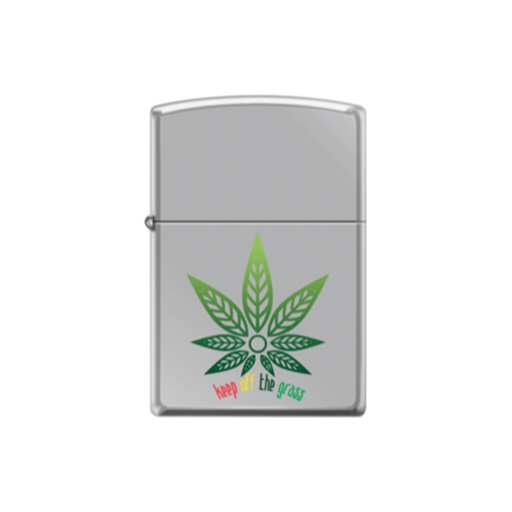 Zippo 250 - 064495 Keep Off The Grass Zippo Lighter ONE