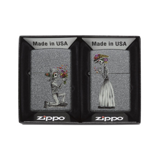 Zippo 28987 Iron Stone Gift Set CLC16 Zippo Lighter ONE