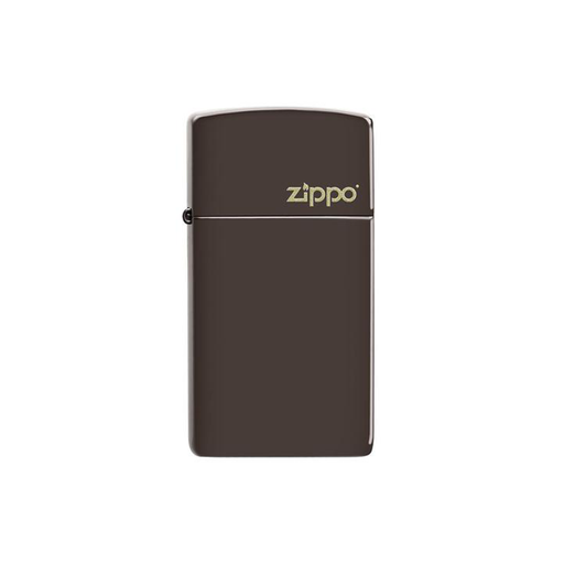 Zippo 49266ZL Brown Zippo Logo Zippo Lighter ONE
