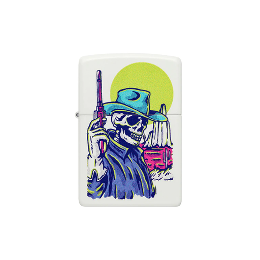 Zippo 48502 Cowboy Skull Design Zippo Lighter ONE