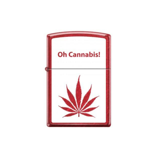 Zippo 21063 Leaf Design Oh Cannabis! Zippo Lighter ONE