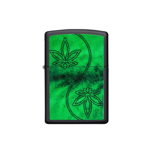 Zippo 23466 Yin-Yang Leaf Zippo Lighter ONE